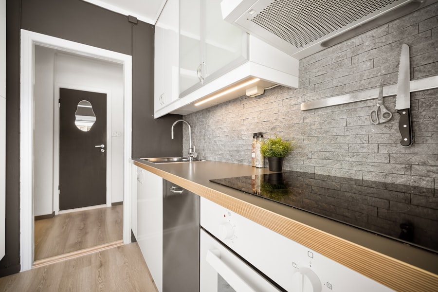 Photo ergonomic kitchen design