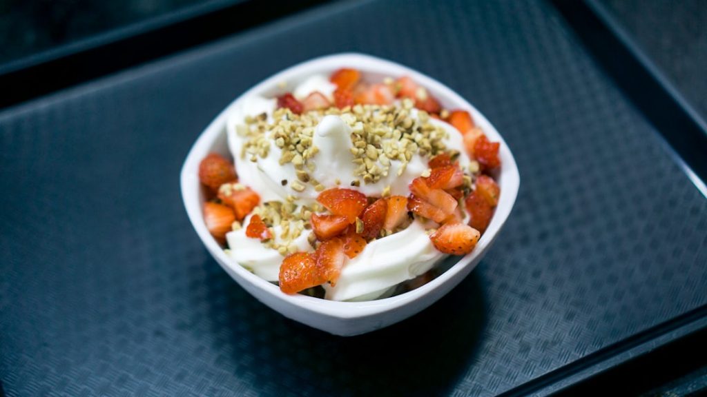 Photo Yogurt bowl