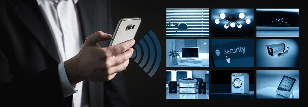 Slimme thermostaat bediend via smartphone-app in 2026.